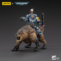 Warhammer Collectibles: 1/18 Scale Space Wolves Thunderwolf Cavalry Bjane