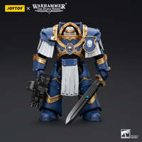 Warhammer Collectibles: 1/18 Scale Ultramarines Cataphractii Terminator Squad Sergeant with Sword