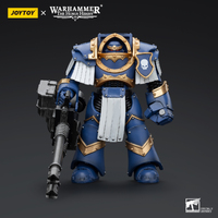 Warhammer Collectibles: 1/18 Scale Ultramarines Cataphractii Terminator Squad Sergeant w Autocannon