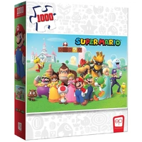 Super Mario "Mushroom Kingdom" 1000-Piece Puzzle