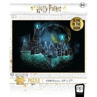 Harry Potter: Magic of Hogwarts - Glow in the Dark 1000pce Jigsaw