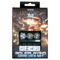 Infinity RPG Dice Set - Mercenary BOX