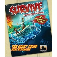 Survive Escape from Atlantis 30th Anniversary Edition The Giant Squid Mini Expansion