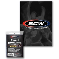 BCW Deck Protectors Thick Card Clear (2" 3/4 x 3" 3/4) (100 Sleeves Per Pack)