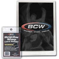 BCW Snap Card Holder Standard 20 Pt