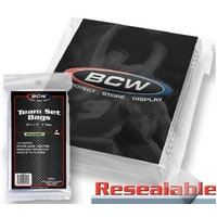 BCW Team Set Bags Resealable (3" 3/8 x 5") (100 Bags Per Pack)