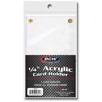 BCW Acrylic Card Holder 1/4 Inch