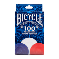 Bicycle Games and Accessories: Bicycle 2 Gram 100 Count Plastic Poker Chips