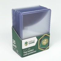 LPG Essentials Top Loaded Card Protector 3"x4" 35pt (25)