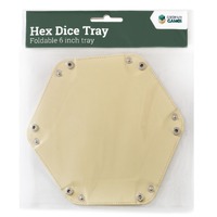 LPG Essentials Hex Dice Tray 6" Yellow