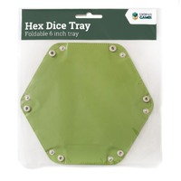 LPG Essentials Hex Dice Tray 6" Green