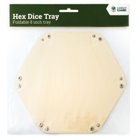 LPG Essentials Hex Dice Tray 8" Yellow