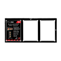 Ultra Pro: UP15113 35PT 3-Card Black Border UV ONE-TOUCH Magnetic Holder