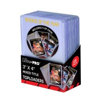 Ultra Pro: UP15168 3" X 4" Mixed Title Toploader 25ct