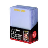 Ultra Pro: UP15282 3" X 4" Rookie 35PT Toploader with Card Sleeves 25ct