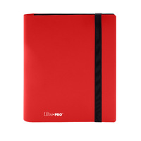 Ultra Pro: UP15379 4-Pocket Eclipse Apple Red PRO-Binder