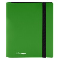 Ultra Pro: UP15381 4-Pocket Eclipse Lime Green PRO-Binder