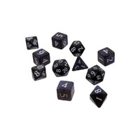 Ultra Pro: UP15561 Eclipse 11 Dice Set: Jet Black