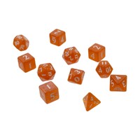 Ultra Pro: UP15567 Eclipse 11 Dice Set: Pumpkin Orange