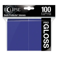 Ultra Pro: UP15610 Eclipse Gloss Standard Sleeves 100 pack Royal Purple