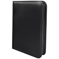 Ultra Pro: UP15899 Vivid 4-Pocket Zippered PRO-Binder: Black