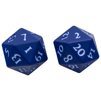 Ultra Pro: UP15936 Vivid Heavy Metal Dice: Blue