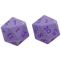 Ultra Pro: UP15938 Vivid Heavy Metal Dice: Purple