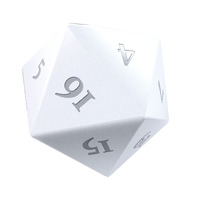 Ultra Pro: UP16180 Vivid Heavy Metal Dice: White