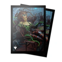 Ultra Pro: UP38355 Outlaws of Thunder Junction 100ct Deck Protector Sleeves Key Art 2 for MtG