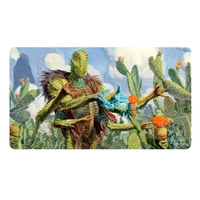 Ultra Pro: UP38397 Outlaws of Thunder Junction Playmat Green for Magic: The Gathering