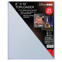 Ultra Pro: UP81146 8" X 10" Toploader 25ct (sized to fit 8x10 card sleeves)