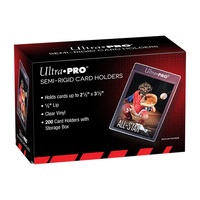 Ultra Pro: UP81150 Semi-Rigid 1/2" Lip Sleeves 200ct