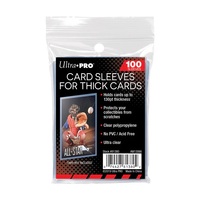 Ultra Pro: UP81380 2-1/2" X 3-1/2" Card Sleeves for Thick Cards