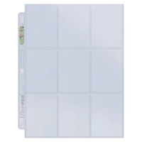 Ultra Pro: UP81419 1-Pocket Platinum Page with 8-1/2" X 11" Pocket