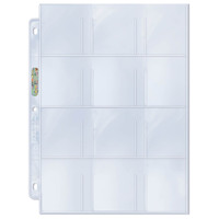 Ultra Pro: UP81423 12-Pocket Platinum Page with 2-1/4" X 2-1/2" Pockets