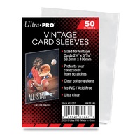 Ultra Pro: UP81537 2-3/4" X 3-15/16" Vintage Card Sleeves