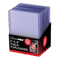 Ultra Pro: UP81846 3" X 4" Thick 100PT Toploader 25ct