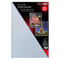 Ultra Pro: UP82318 11" X 17" Toploader 10ct