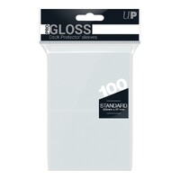 Ultra Pro: UP82689 PRO-Gloss 100ct Standard Deck Protector sleeves: Clear