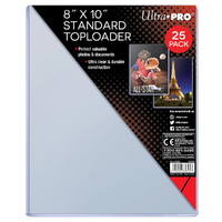 Ultra Pro: UP82825 8" x 10" Toploader 25ct