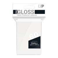 Ultra Pro: UP82963 PRO-Gloss 60ct Small Deck Protector sleeves: White