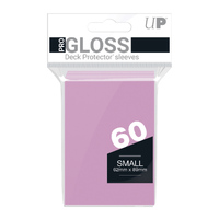 Ultra Pro: UP82969 PRO-Gloss 60ct Small Deck Protector sleeves: Pink