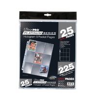 Ultra Pro: UP83652 Ultra PRO Platinum Series 9-Pocket Pages (25 ct retail pack)