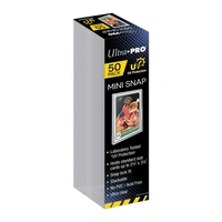 Ultra Pro: UP83655 UV Mini Snap Card Holder (50 ct retail pack)