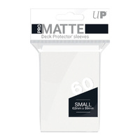 Ultra Pro: UP84022 PRO-Matte 60ct Small Deck Protector sleeves: White