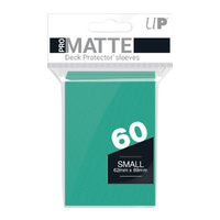 Ultra Pro: UP84152 PRO-Matte 60ct Small Deck Protector sleeves: Aqua