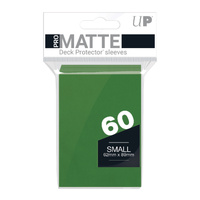 Ultra Pro: UP84265 PRO-Matte 60ct Small Deck Protector sleeves: Green