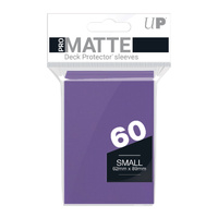 Ultra Pro: UP84269 PRO-Matte 60ct Small Deck Protector sleeves: Purple