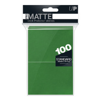 Ultra Pro: UP84517 PRO-Matte 100ct Standard Deck Protector sleeves: Green