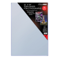 Ultra Pro: UP85347 12" x 18" Toploader for Lithographs 10ct